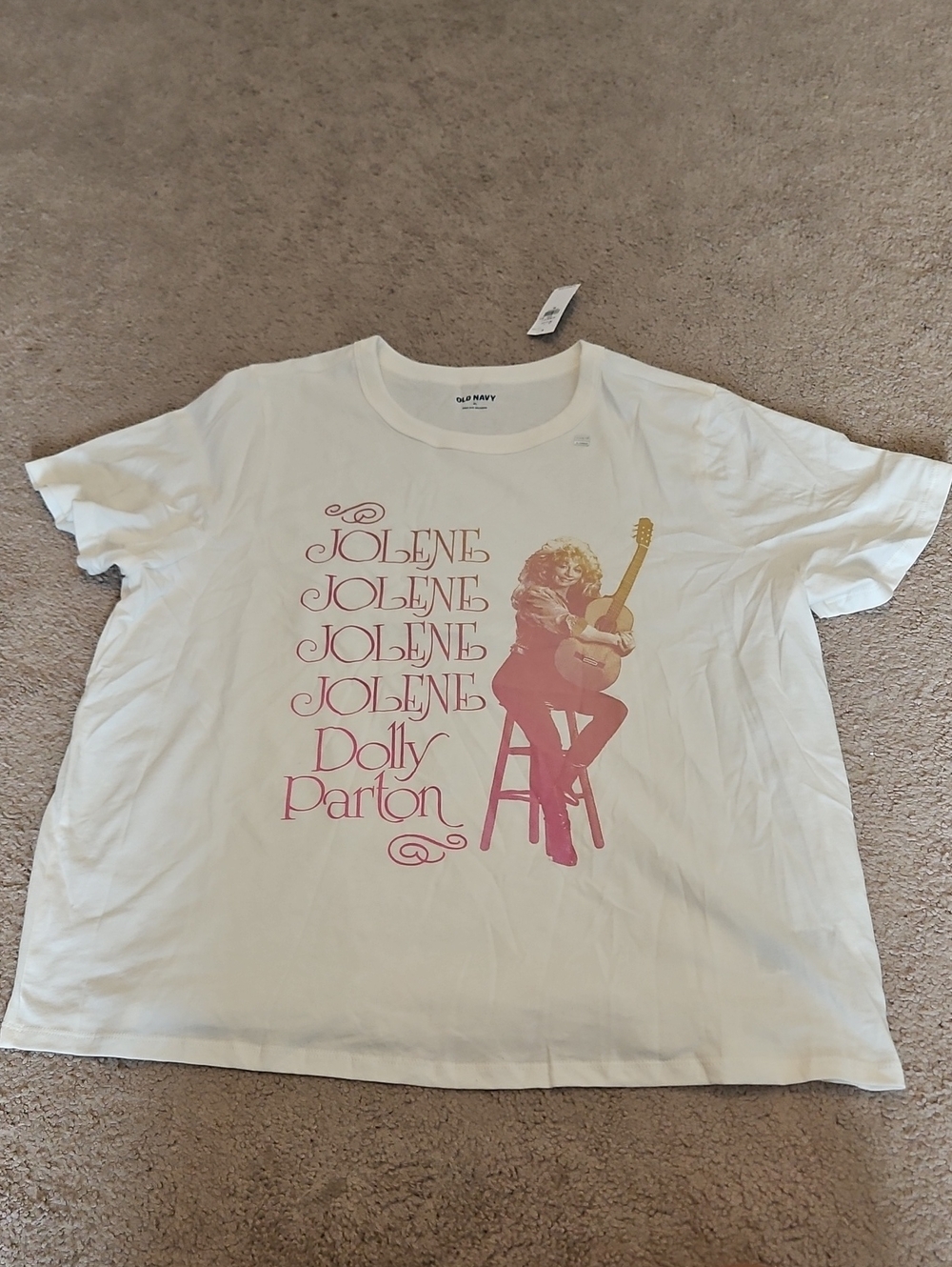 NWT Old Navy & Dolly Parton Jolene Tshirt